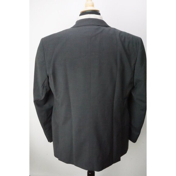 Pal Zileri Solid Gray Wool 2 Pc Suit Jacket Pant 42R BRAND NEW - Picture 6 of 11